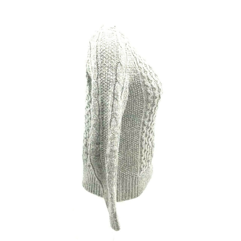 Banana Republic Textured Knit Sweater Sz XS Gray - Picture 6 of 8